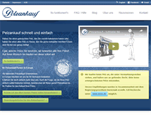 Tablet Screenshot of pelzankauf.eu